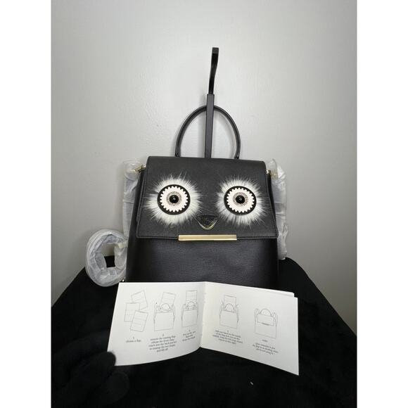 Kate Spade Make It Mine Small Maddie Owl Flap Convertible Backpack
